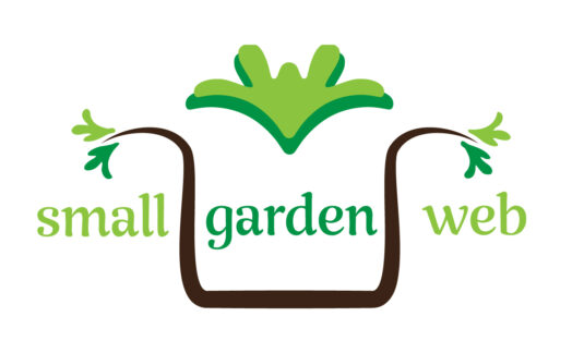 Small Garden Web logo with planter and foliage
